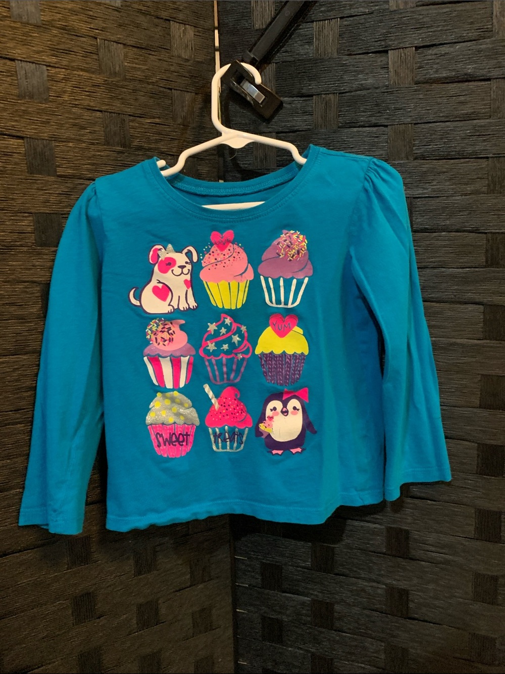 4T 100% Cotton Toddler Girl’s Long Sleeve Shirt